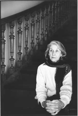 Portrait of Nadine Gordimer on September 14, 1988