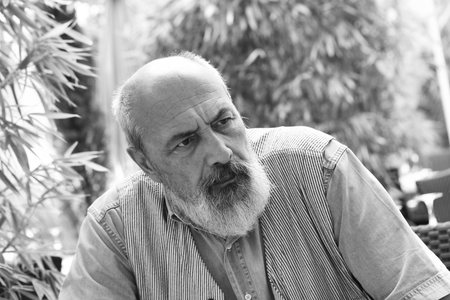 Portrait of Enis Batur on June 28, 2014