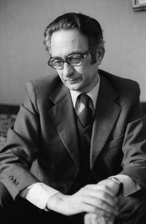 Portrait of Claude Mauriac, March 1974