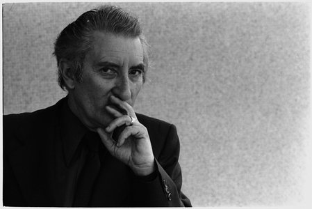 Portrait of Jean Duvignaud, April 1, 1976