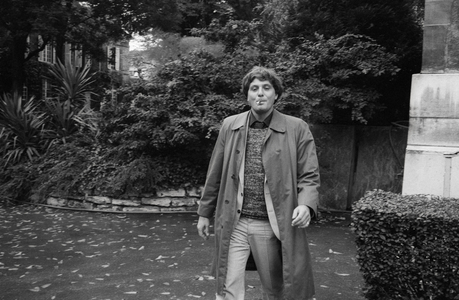 Portrait of Philippe Sollers on October 23, 1980