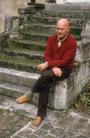 Portrait of Daniel Boulanger, December 3, 1985, Senlis, France