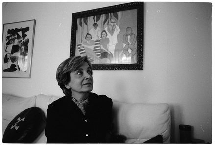 Portrait of Andree Chedid, March 11, 1976