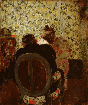 The Manicure, 1897 (oil on card)
