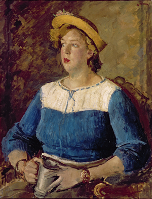 Brigit, 1937 (oil on canvas)