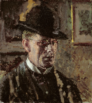 The Juvenile Lead (Self Portrait), 1907 (oil on canvas)