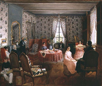 Mexican Interior, 1846 (oil on canvas)