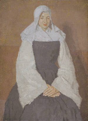 Mere Poussepin, 1920 (oil on canvas)