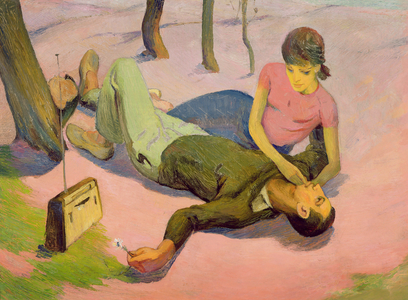 Spring Lovers, 1963 (oil on canvas)