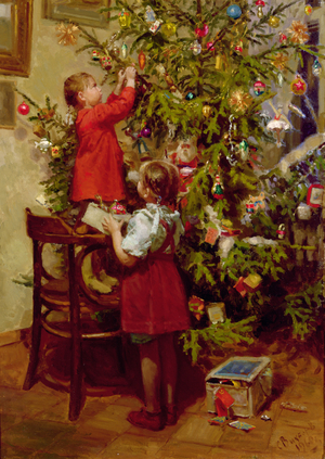 New Year, 1960 (oil on canvas)