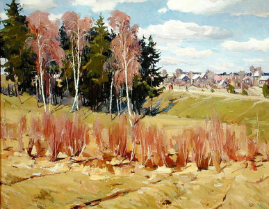 Sunny Day, 1964 (oil on canvas)