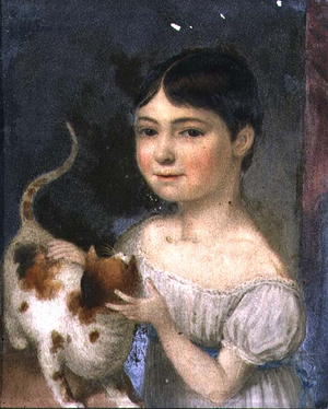 Maria FitzHerbert, c.1817 (slate)