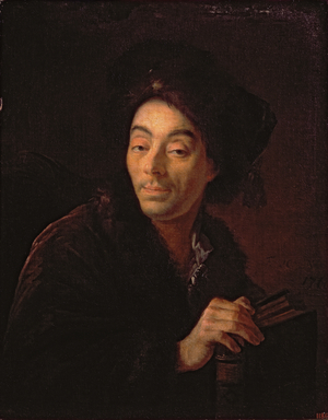 Portrait of Yakob Danilovich Shumsky (c.1726-1812) 1760 (oil on canvas)