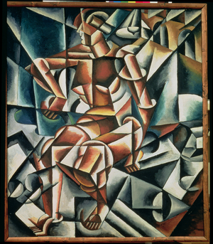 Man + Air + Space, 1915 (oil on canvas)