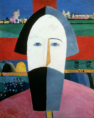 The Head of a Peasant, c.1929-32 (oil on canvas)