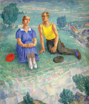 Spring, 1935 (oil on canvas)