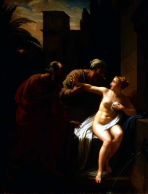 Susanna and the Elders, 1822 (oil on canvas)