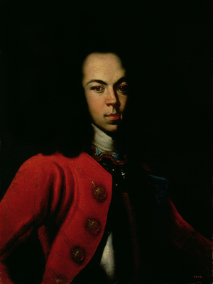 Portrait of the Tsarevich Alexei Petrovich (1690-1718) 1710 (oil on canvas)