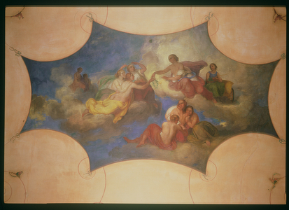 Ceiling of the Pompeii Room