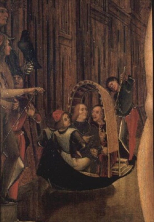 St. Sebastian (detail)