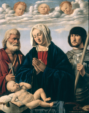 Madonna and Child with Saints