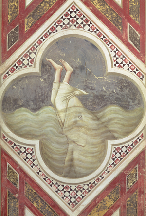 Jonah and the Whale, c.1305 (fresco)