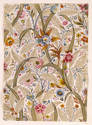 Marble end paper (paper)