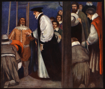 Archbishop Laud, illustration from 'The Mighty Army' by Winifred M. Letts, pub. 1912 (colour litho)