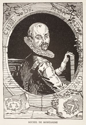 Michel de Montaigne (litho)