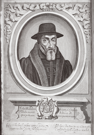 John Walden, Citizen of London, illustration from 'Acts and Monuments' by John Foxe, ninth edition, pub. 1684 (litho)