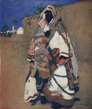 A Patriarch, 1904 (colour litho)