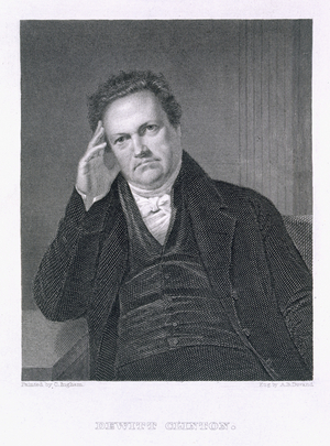 DeWitt Clinton, engraved by Asher Brown Durand (1796-1869) (engraving)