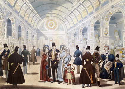 Winter Fashions from Nov. 1834 to April 1835, pub. by B Read (litho)