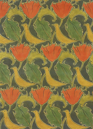 The Voysey Birds, late 19th century (watercolour and pencil on paper)