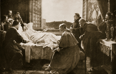 The Death of Raphael (litho)