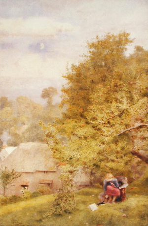 1914 in England (w/c on paper)