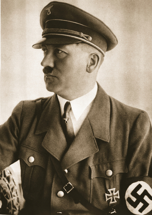 Adolf Hitler, from 'Germany Awakened' (litho)