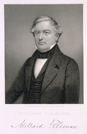 Millard Fillmore, engraved by Thomas B. Welch (1814-74) after a daguerreotype (engraving)