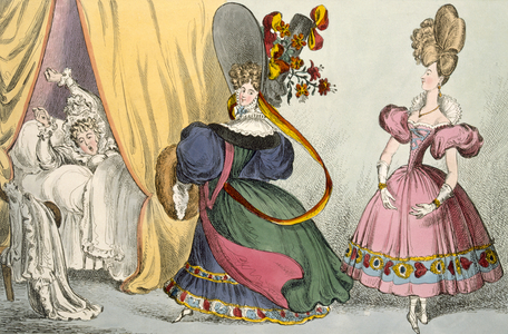 Morning, Noon, Night, published by Thomas McLean, London (coloured etching) (see also 188367)