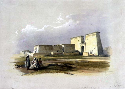 Dakke, from "Egypt and Nubia", Vol.1 (litho)