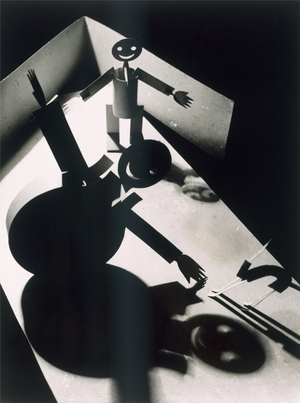 Abstract cutout (b/w photo)
