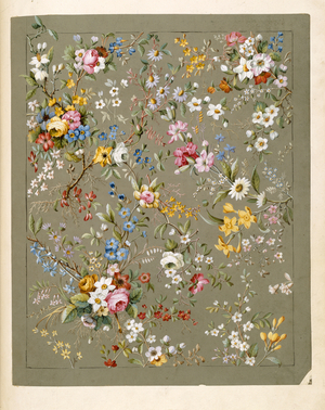 Marble end paper (paper)