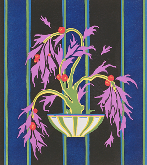 Design motif from 'Floreal: Dessins & Coloris Nouveaux', c.1920 (pochoir print)