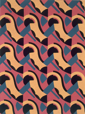 Design from 'Nouvelles Compositions Decoratives', late 1920s (pochoir print)
