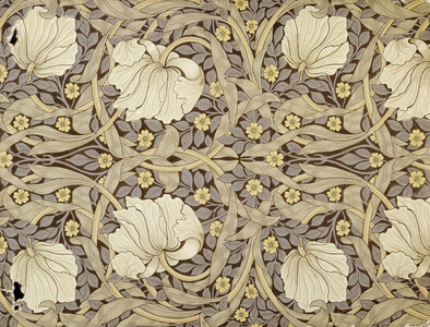 Pimpernell, design for wallpaper, 1876