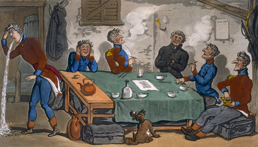 The Military Adventures of Johnny Newcombe, with an Account of his Campaign on the Peninsula, and in Pall Mall, 1816 (hand-coloured etching & aquatint)