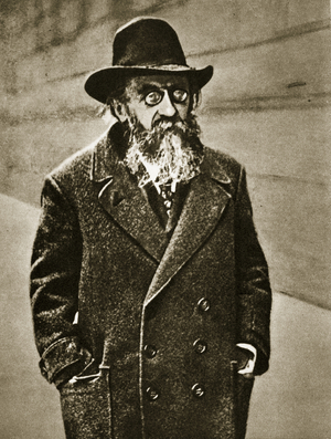 Minister-President of Bavaria, Kurt Eisner, was assassinated in 1919 (b/w photo)