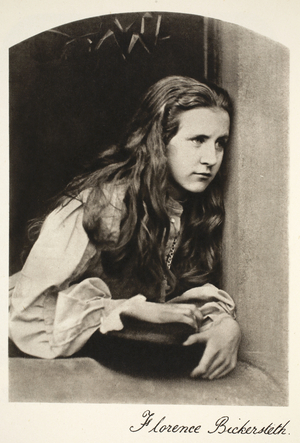 Florence Bikersteth, 8th September 1865 (sepia photo)