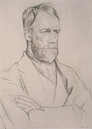 Portrait of Eric Gill (1882-1940), 1922 (litho)