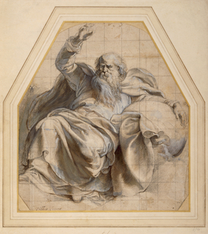 Study of Zacchariah (pencil & watercolour on paper)